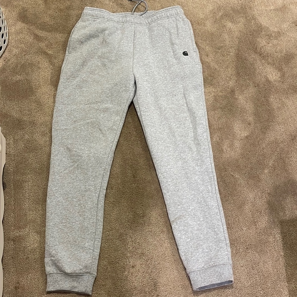 Carhartt relaxed fit grey joggers